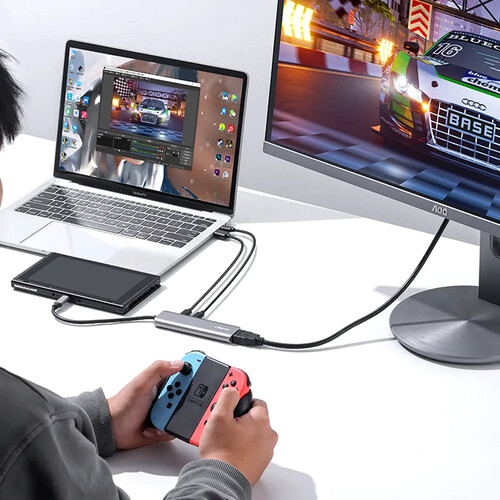 Capturadora Ulanzi C060 de Video Multifuncional USB3.0 7