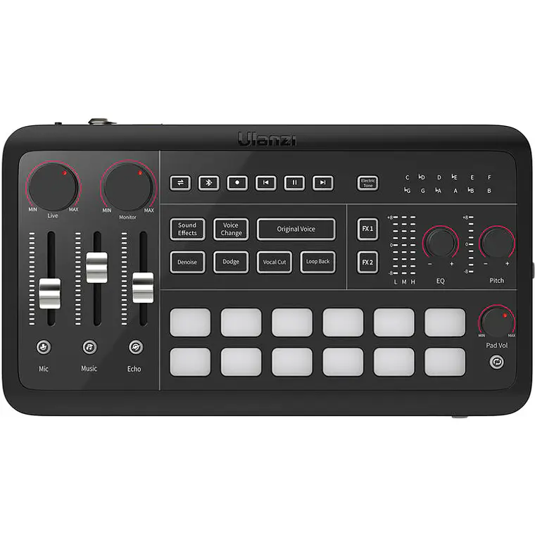Interfaz de Audio Ulanzi AX01 UCaster Live - USB-C 3