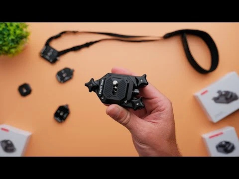 Placa Falcam F38 con Base para Correa de Cámara 2