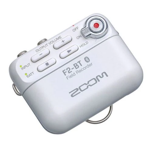 Grabadora de Campo Zoom F2-BT/W Bluetooth - Blanca 1