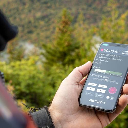 Grabadora de Campo Zoom F2-BT/W Bluetooth - Blanca 2