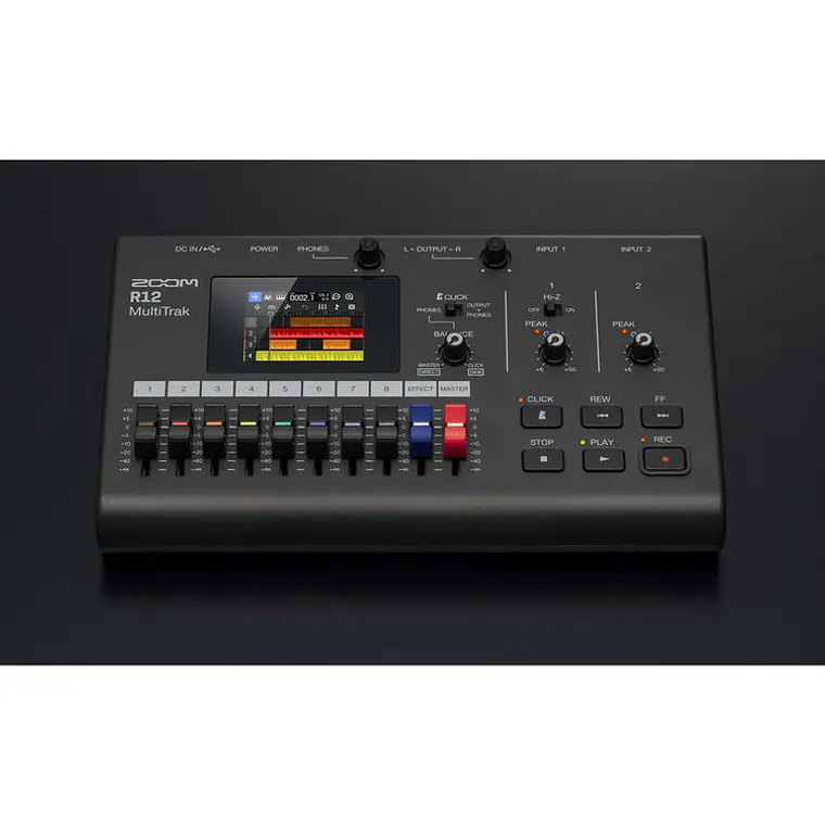 Grabadora Portátil Zoom R12 MultiTrak y Controlador 8