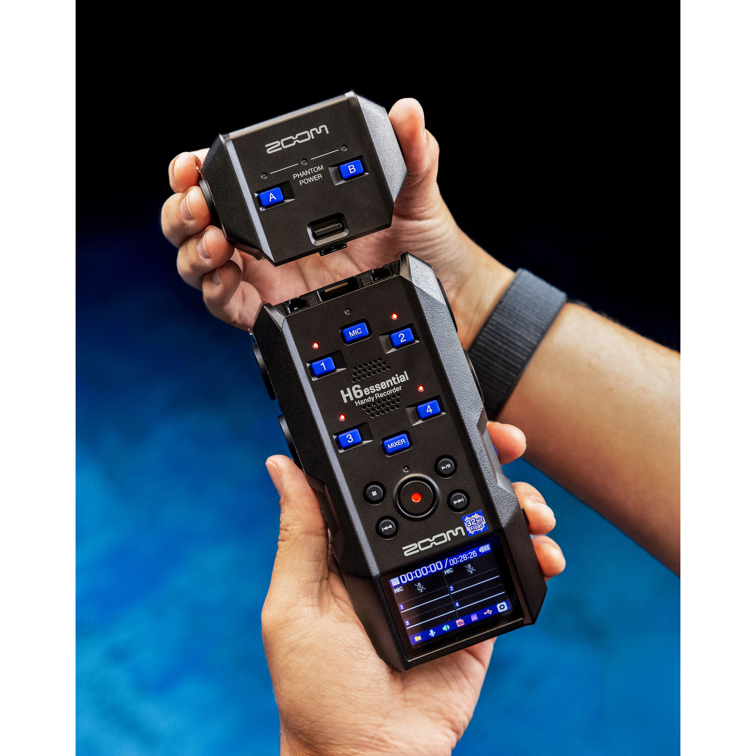 Cápsula de Entrada Zoom EXH-6e XLR/TRS para H6essential 2