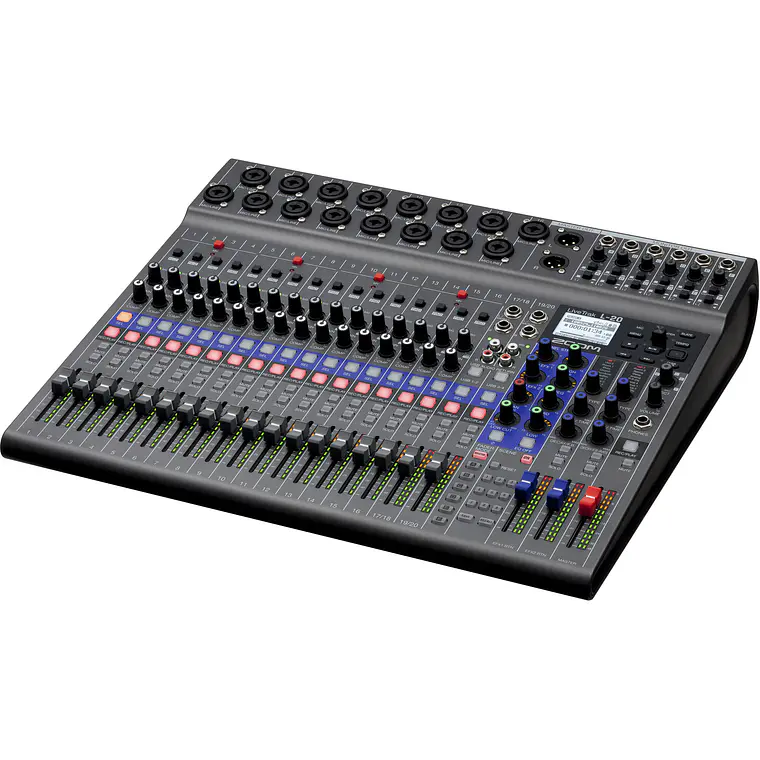 Mezclador Zoom LiveTrak L-20 y Grabador Multipista 1