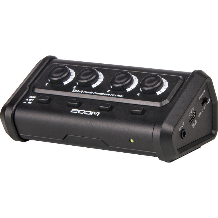 Amplificador Zoom ZHA-4 de Audífonos Portátil 1