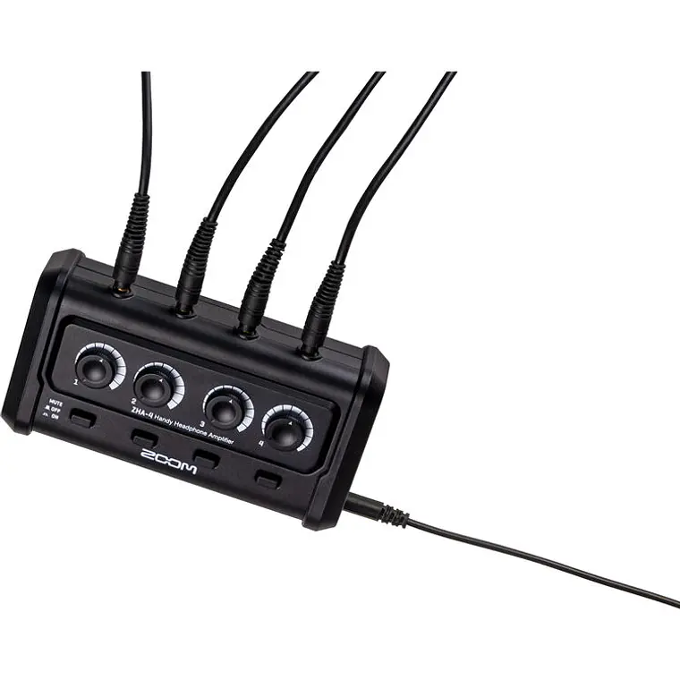 Amplificador Zoom ZHA-4 de Audífonos Portátil 4