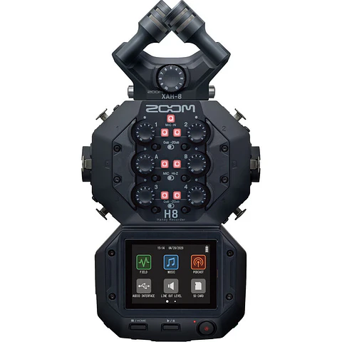 Cápsula de Micrófono Zoom XAH-8 X/Y-AB para Grabadora H8