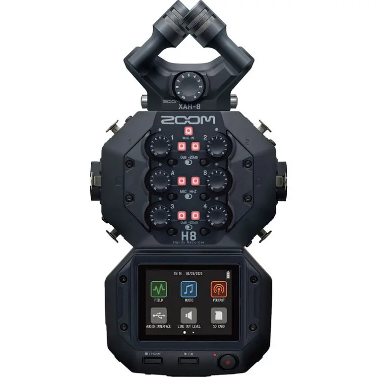 Cápsula de Micrófono Zoom XAH-8 X/Y-AB para Grabadora H8 2