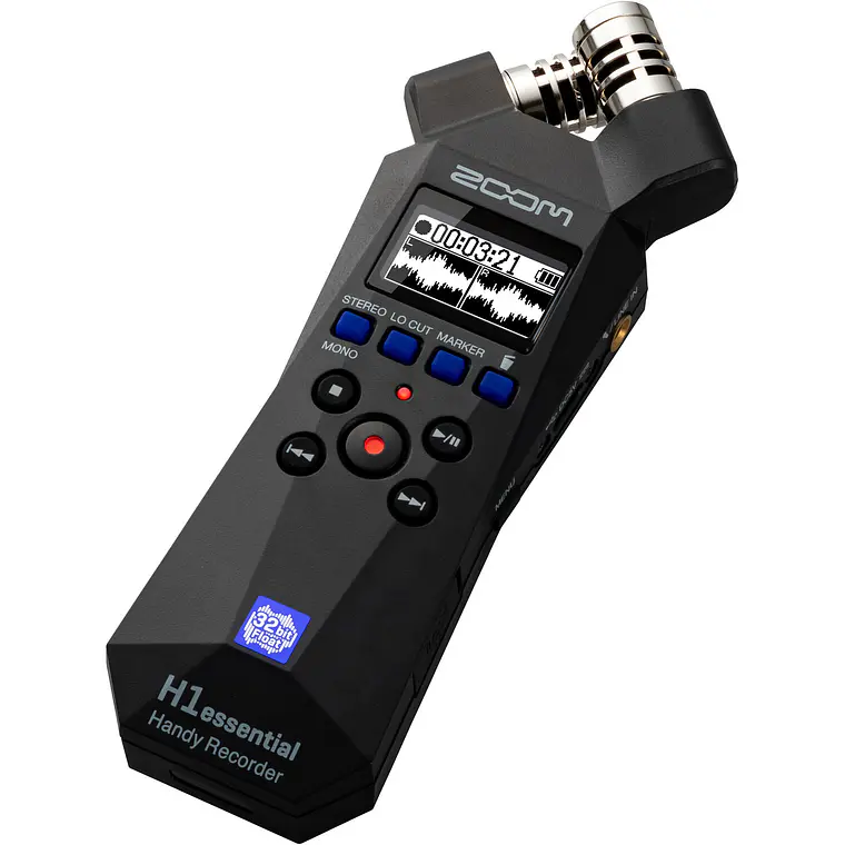Grabadora de Audio Zoom H1essential con Coma Flotante 3