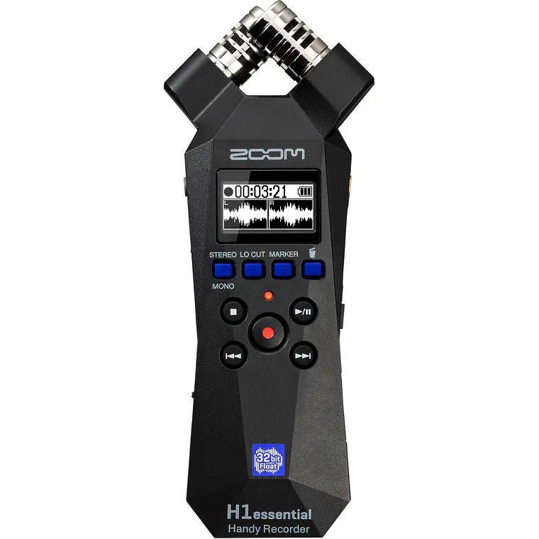 Grabadora de Audio Zoom H1essential con Coma Flotante 1