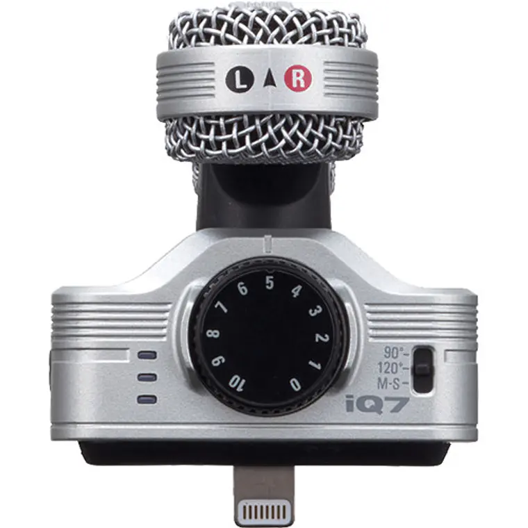 Micrófono Estéreo Zoom iQ7 Mid-Side para iOS con Lightning 4