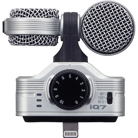 Micrófono Estéreo Zoom iQ7 Mid-Side para iOS con Lightning