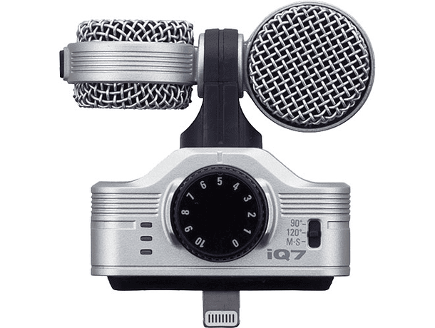 Micrófono Estéreo Zoom iQ7 Mid-Side para iOS con Lightning