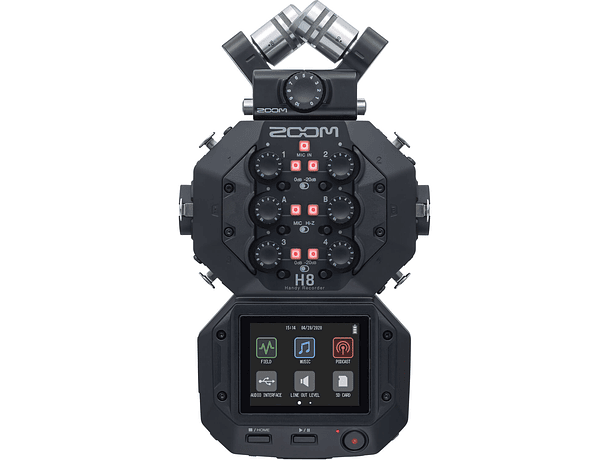 Grabadora Portátil Zoom H8 de 8 Canales