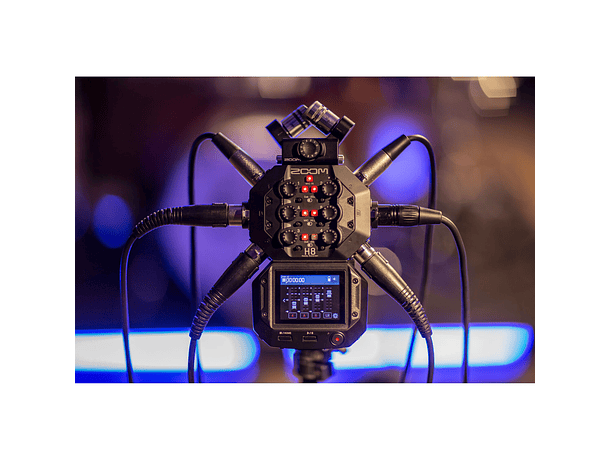 Grabadora Portátil Zoom H8 de 8 Canales