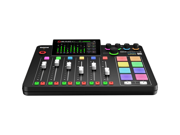Interfaz de Producción de Audio Rode RODECaster Pro II para Podcast y Streaming