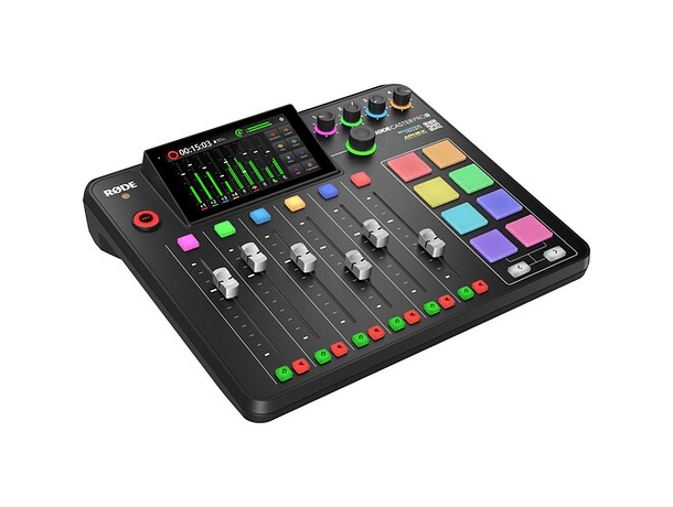 Interfaz de Producción de Audio Rode RODECaster Pro II para Podcast y Streaming