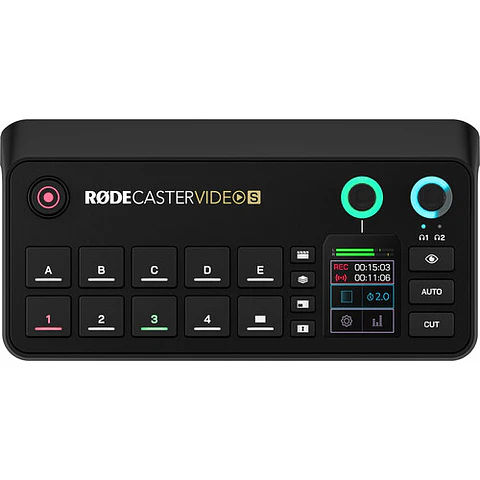 Consola de Producción de Audio y Video Rode Rodecaster Video