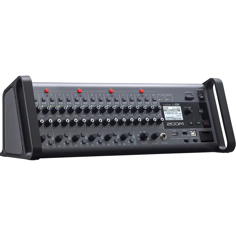 Mezclador/Grabadora Zoom LiveTrak L-20R Digital 1