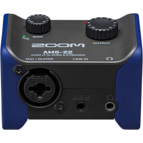 Interfaz de Audio Zoom AMS-22 - USB-C 4