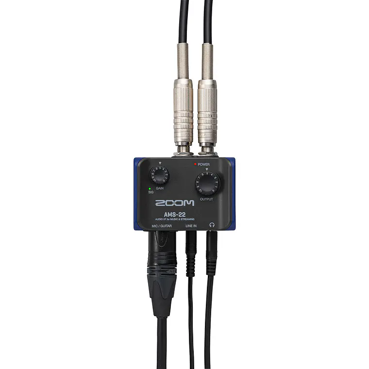Interfaz de Audio Zoom AMS-22 - USB-C 9