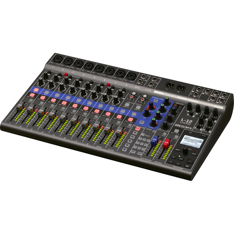 Mixer/Grabadora Zoom L-12 LiveTrak de 12 canales 3