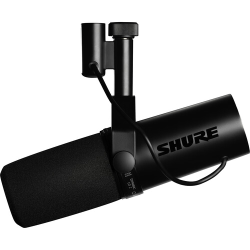 Micrófono Vocal Dinámico Shure SM7dB con Preamplificador Integrado 4