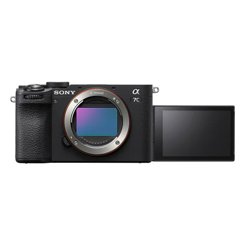 Kit Photoshoot Cámara Sony A7C II - Body negra + Lente Sony E 30mm f/3.5 Macro +  Kit Iluminación LED Neewer NW48 II 2.4G con Softbox
