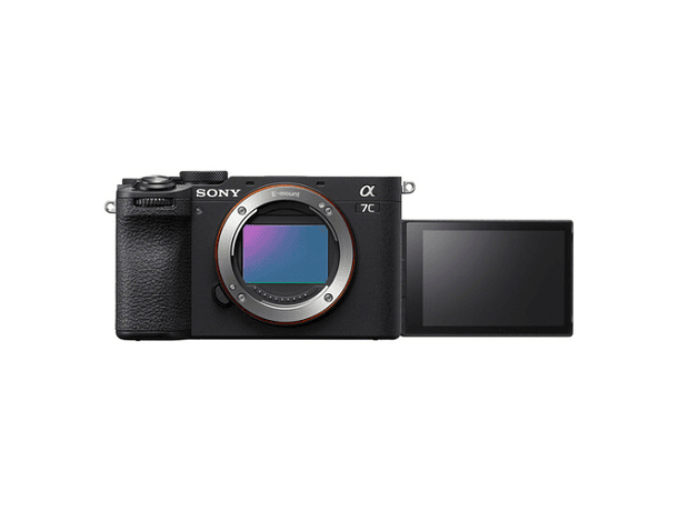 Kit Photoshoot Cámara Sony A7C II - Body negra + Lente Sony E 30mm f/3.5 Macro +  Kit Iluminación LED Neewer NW48 II 2.4G con Softbox