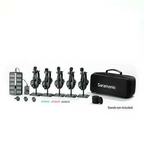 Sistema de intercomunicadores Saramonic WiTalk9 WT5S para 5 usuarios