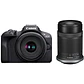 Cámara Mirrorless Canon EOS R100 con Lentes RF-S 18–45 mm y 55–210 mm - Miniatura 1