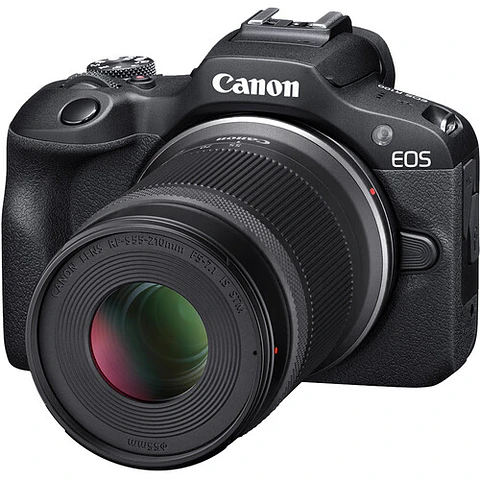Cámara Mirrorless Canon EOS R100 con Lentes RF-S 18–45 mm y 55–210 mm