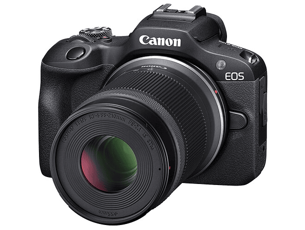 Cámara Mirrorless Canon EOS R100 con Lentes RF-S 18–45 mm y 55–210 mm