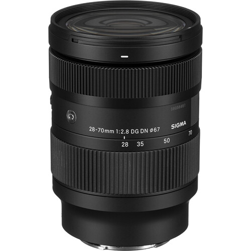 Lente Sigma 28–70 mm f/2.8 DG DN para Cámaras Sony E 1