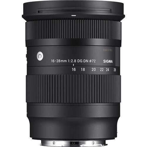 Lente Sigma 16–28 mm f/2.8 DG DN Contemporary para Cámaras Sony E 3
