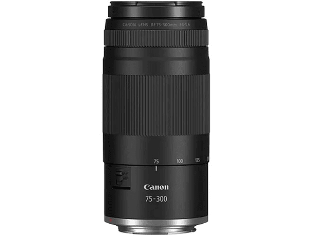 Lente Canon RF 75–300 mm f/4–5.6