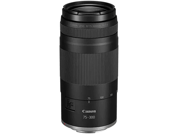 Lente Canon RF 75–300 mm f/4–5.6