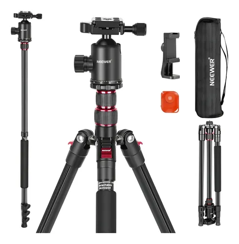 Trípode Neewer en uso durante grabación