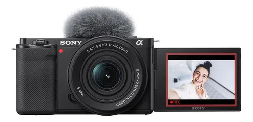 Cámara Sony ZV-E10K con lente 16-50mm
