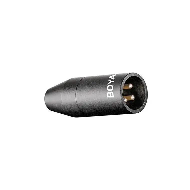 Adaptador de Audio Boya 35C-XLR de 3,5 mm a XLR 3