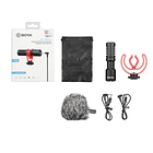 Micrófono Cardioide Boya BY-MM1+ para Cámaras y Smartphones 4