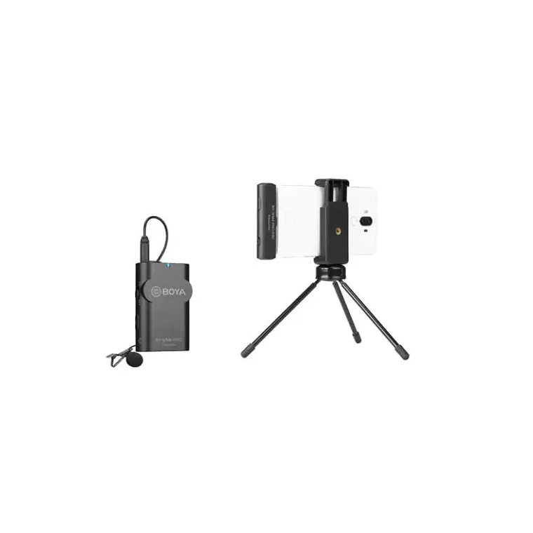 Micrófono Lavalier Inalámbrico Boya BY-WM4 Pro-K5 con Conector USB-C 3