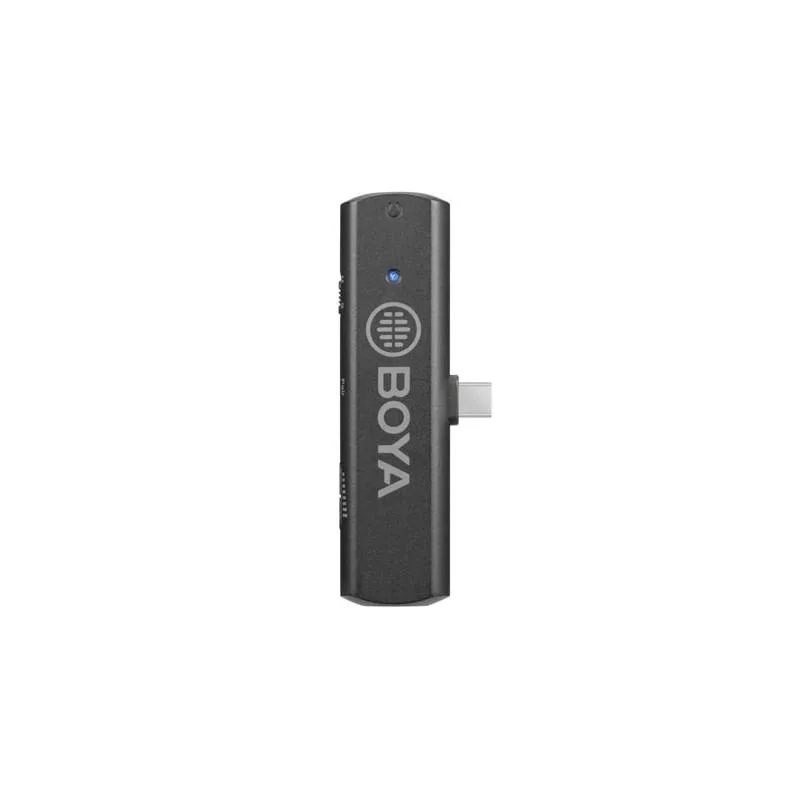Micrófono Lavalier Inalámbrico Boya BY-WM4 Pro-K5 con Conector USB-C 5