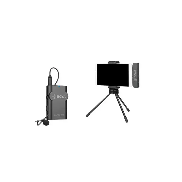 Micrófono Lavalier Inalámbrico Boya BY-WM4 Pro-K5 con Conector USB-C 6