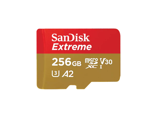 Tarjeta de Memoria SanDisk microSDXC Extreme 256GB UHS-I