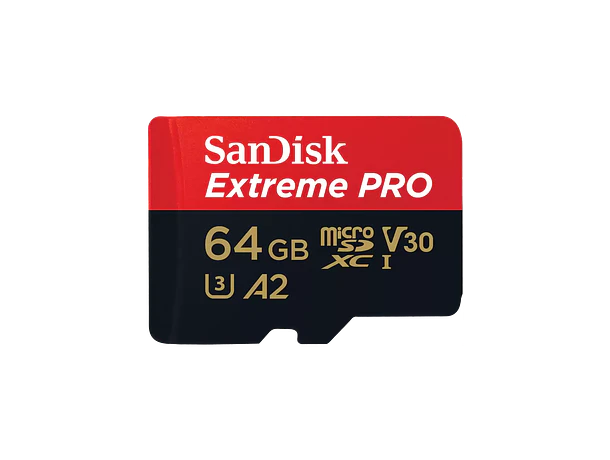 Tarjeta de Memoria SanDisk microSDXC Extreme Pro 64GB UHS-I