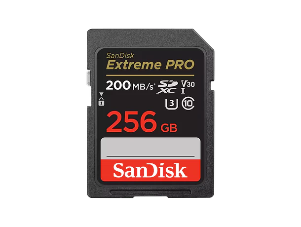 Tarjeta de Memoria SanDisk SDXC Extreme Pro 256GB UHS-I