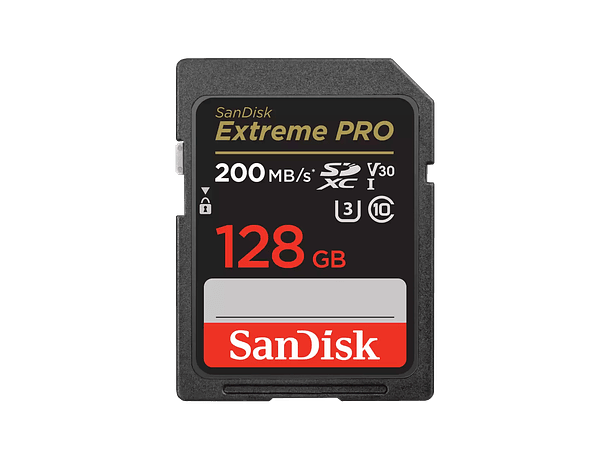 Tarjeta de Memoria SanDisk SDXC Extreme Pro 128GB UHS-I