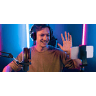 Micrófono USB Condensador Boya K3-Mic con Iluminación RGB 2