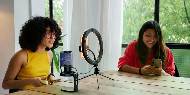 Micrófono USB Condensador Boya K3-Mic con Iluminación RGB 6